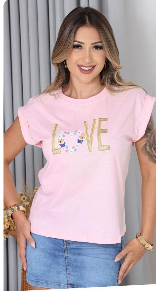 Blusa T- Shirt Feminina
