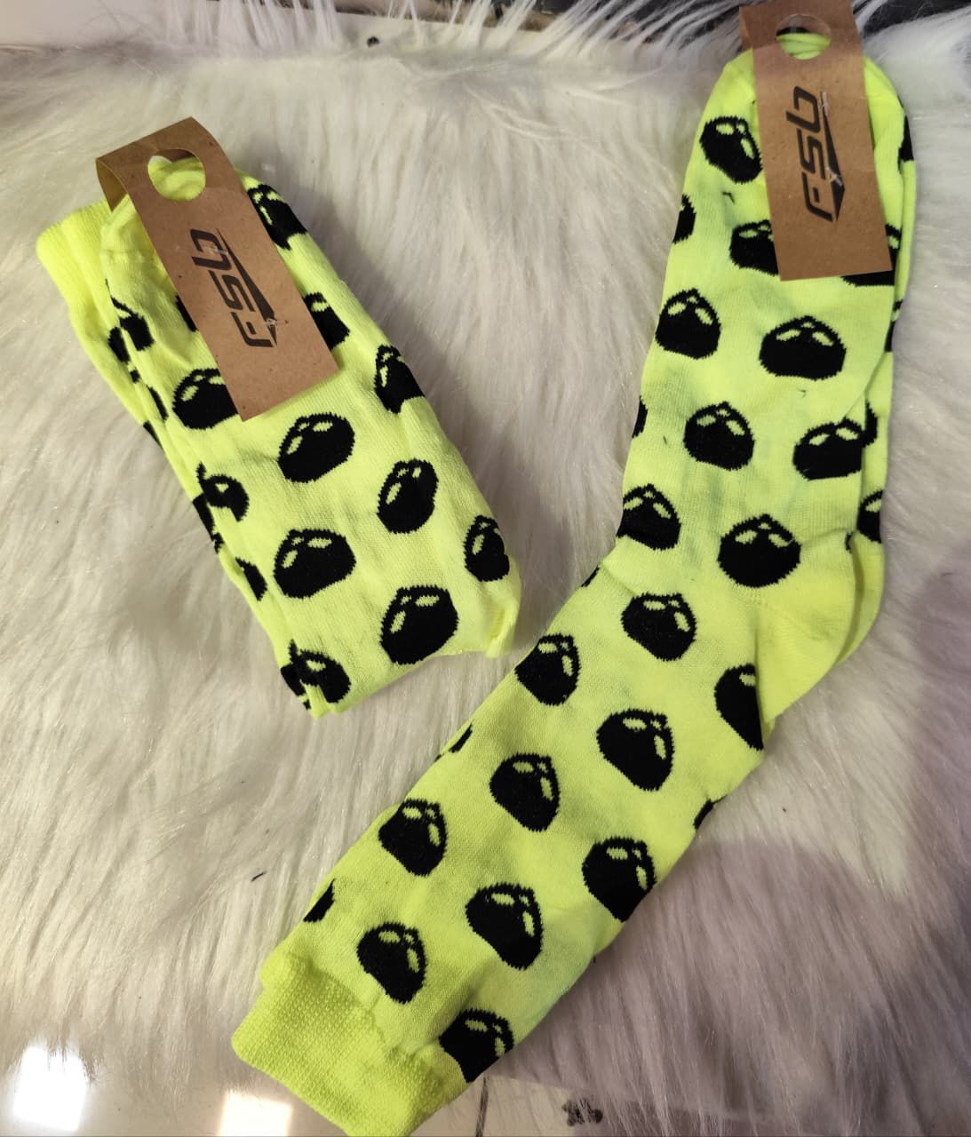 Meias Divertidas Cano Alto Adulto