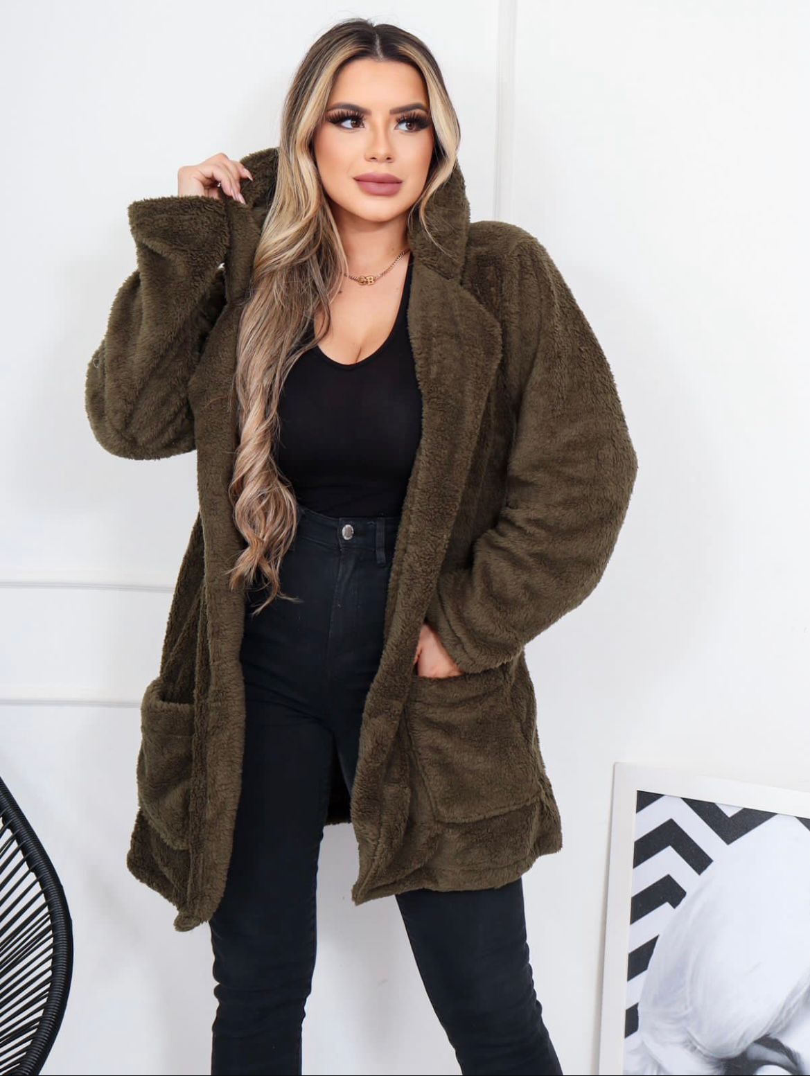 Casacos Pelúciado Teddy