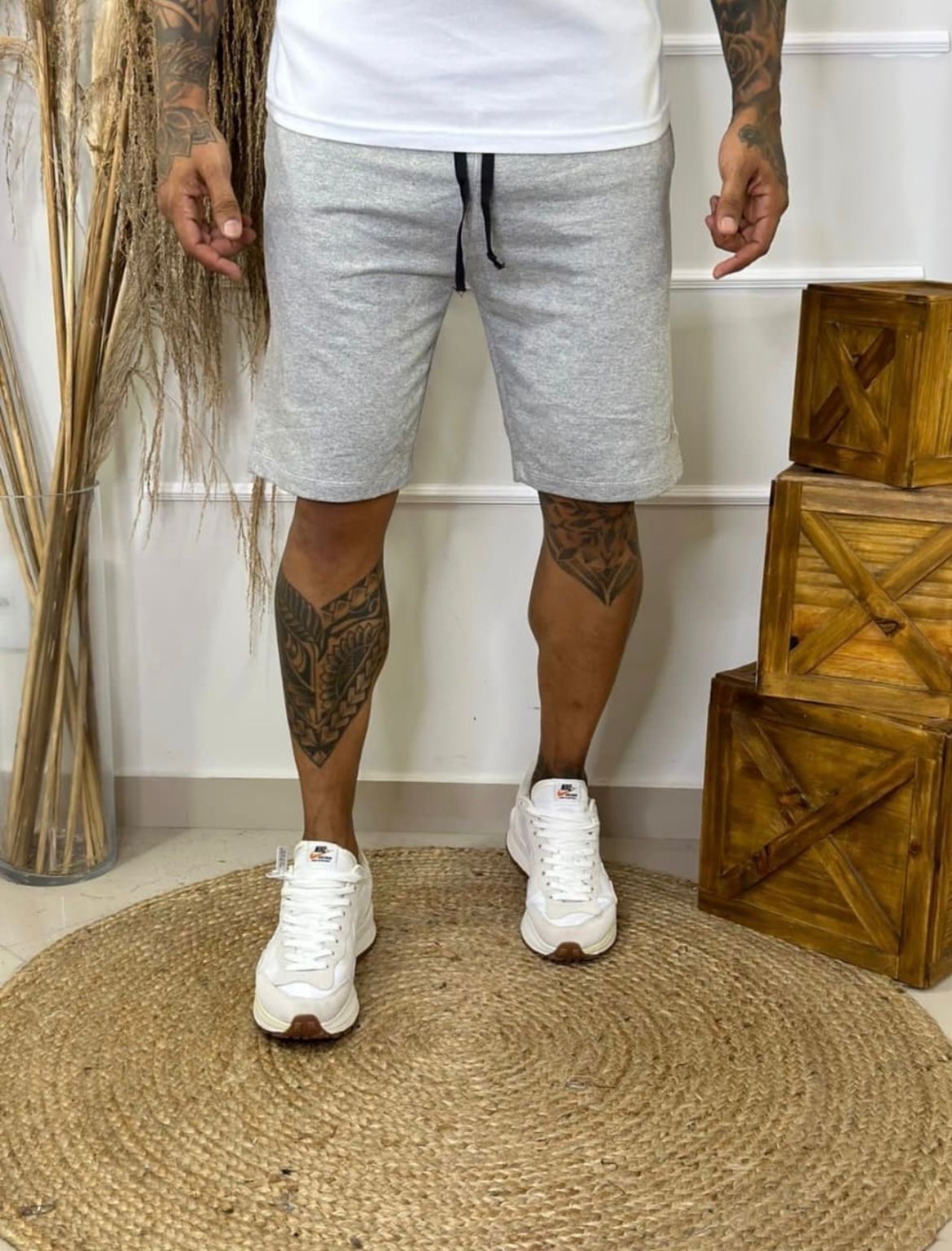 Bermudas em Moletinho Masculina