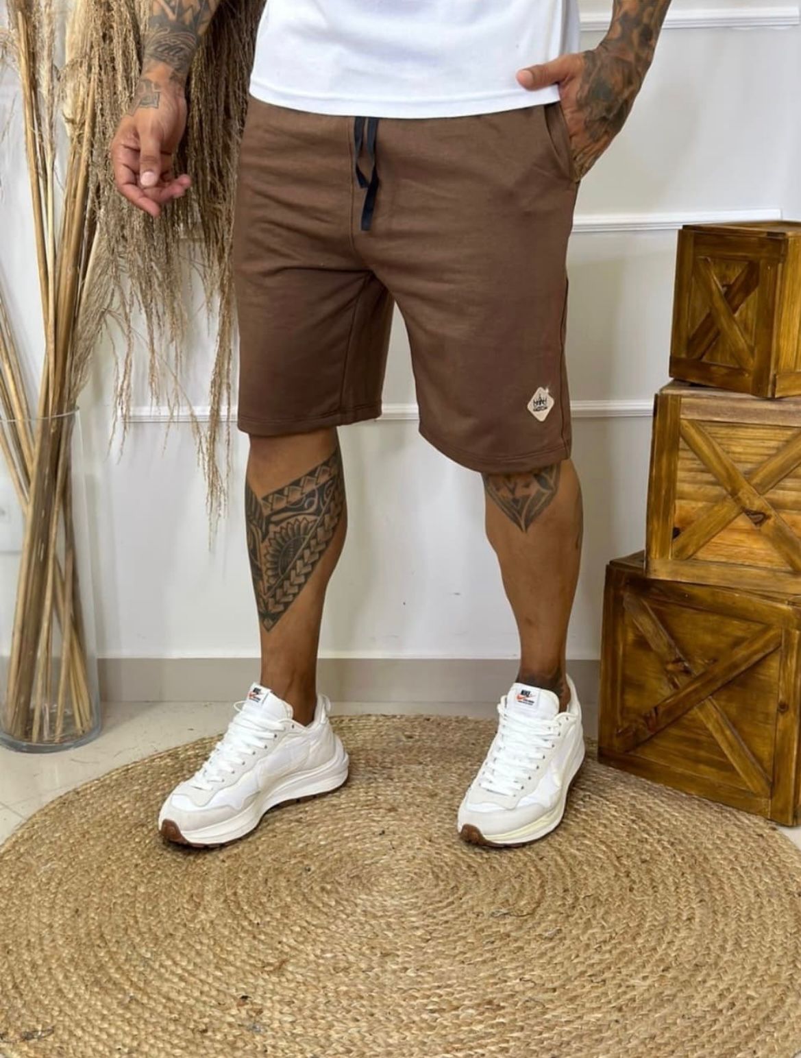 Bermudas em Moletinho Masculina