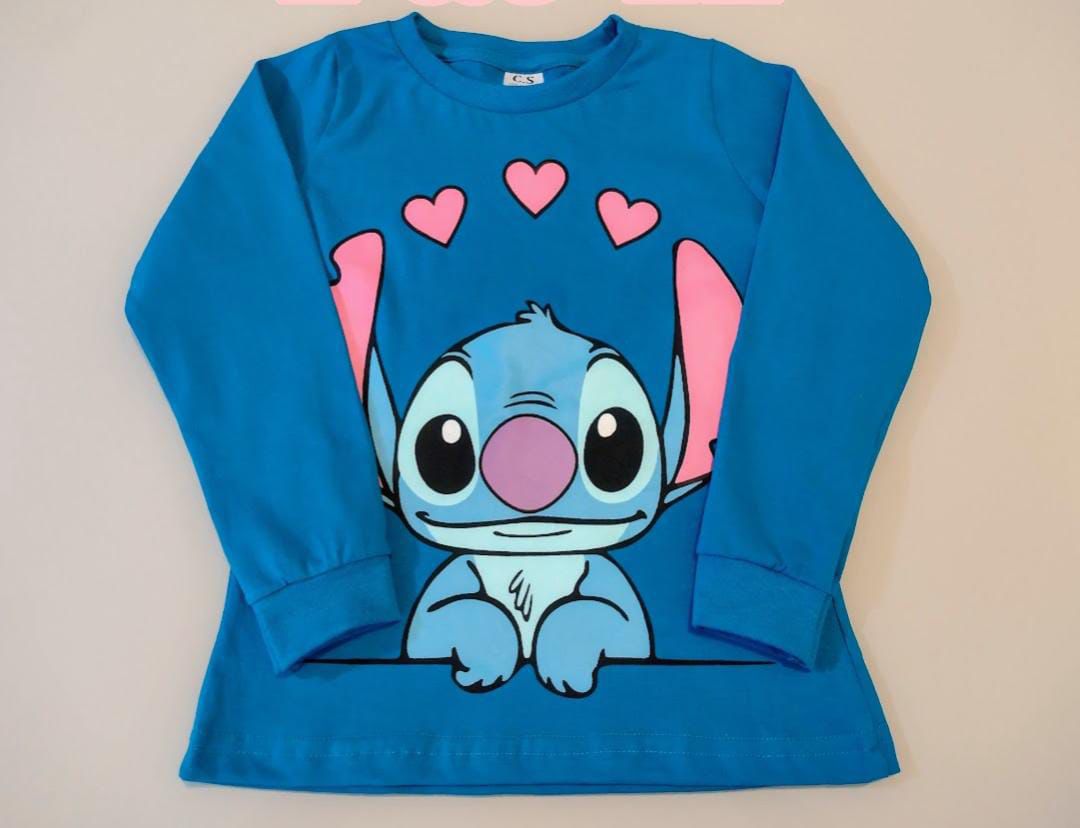 Camisetas Manga Longa Infantil de Personagens