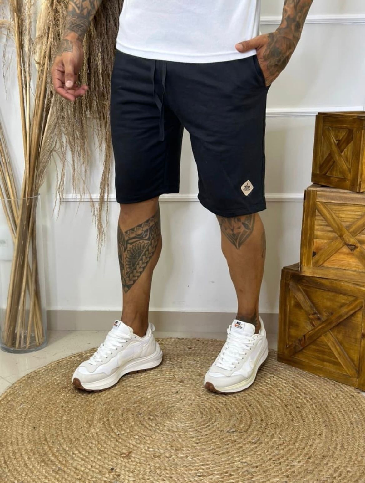 Bermudas em Moletinho Masculina