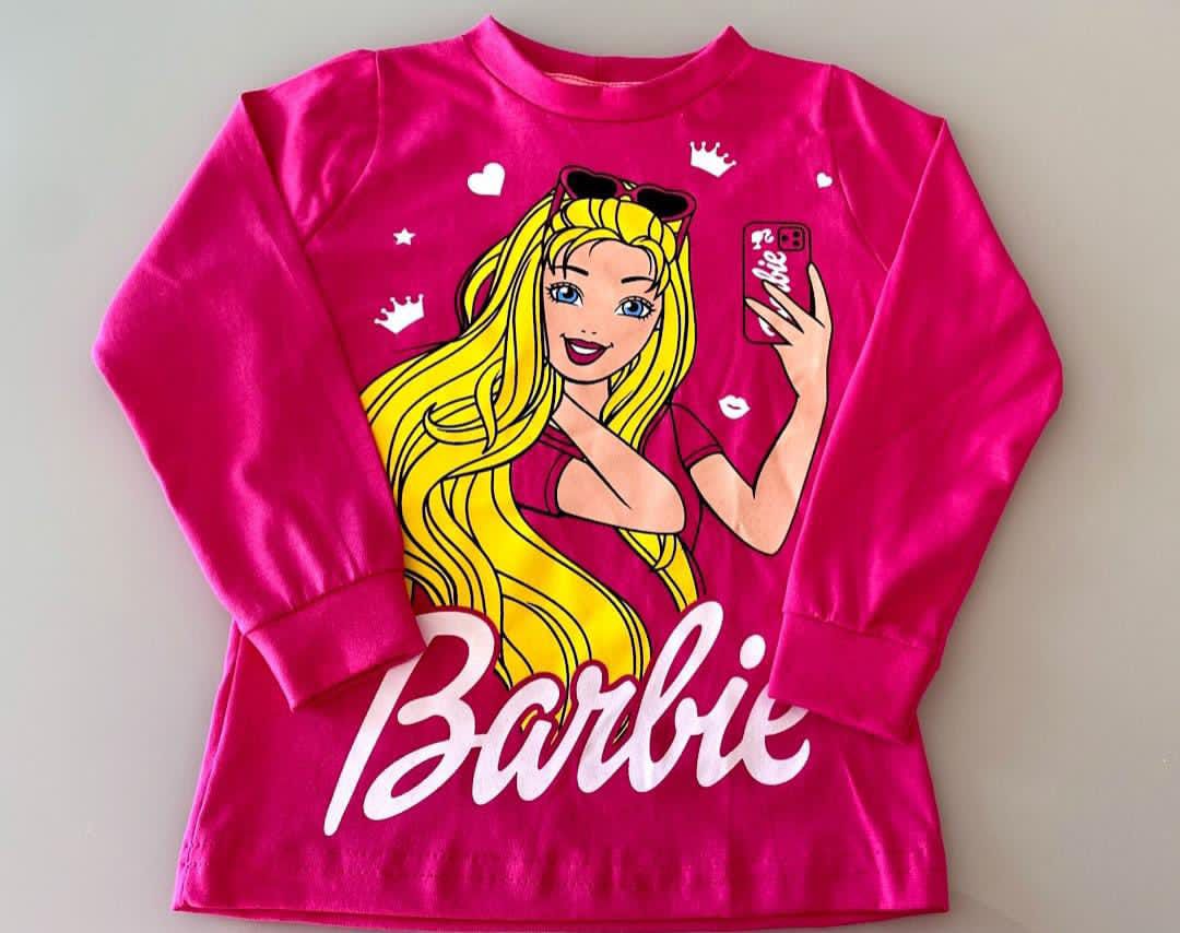 Camisetas Manga Longa Infantil de Personagens