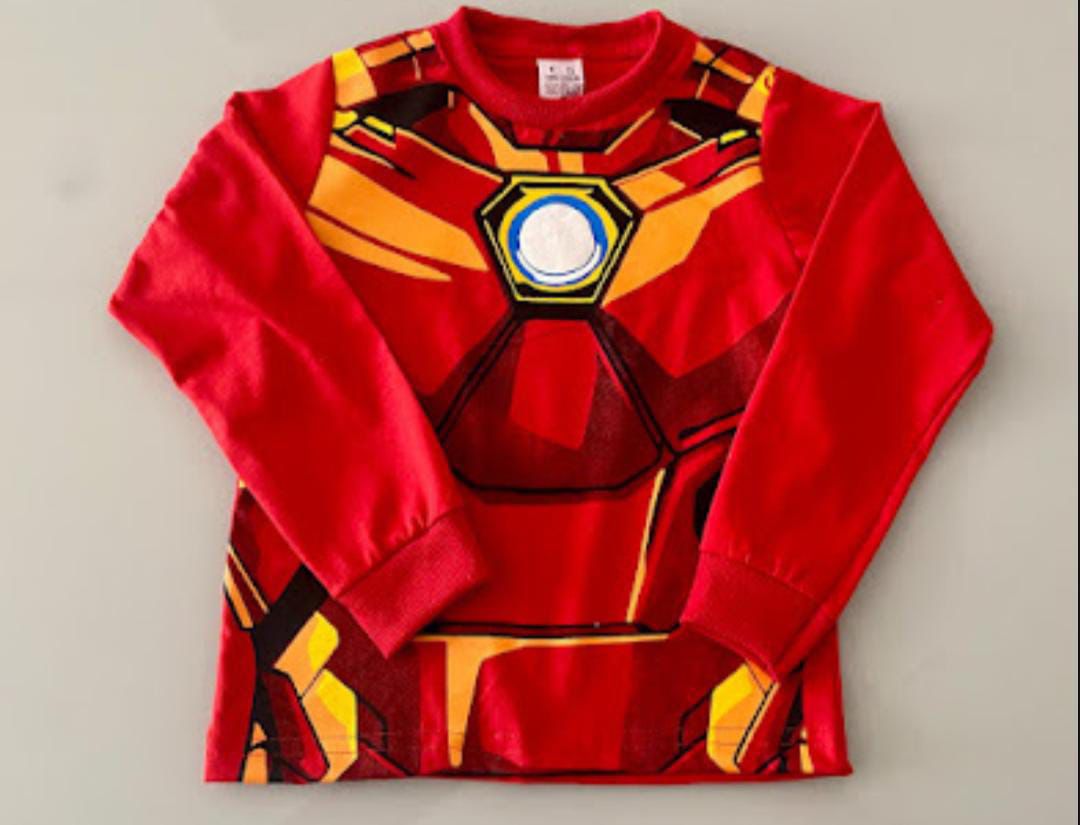 Camisetas Manga Longa Infantil de Personagens