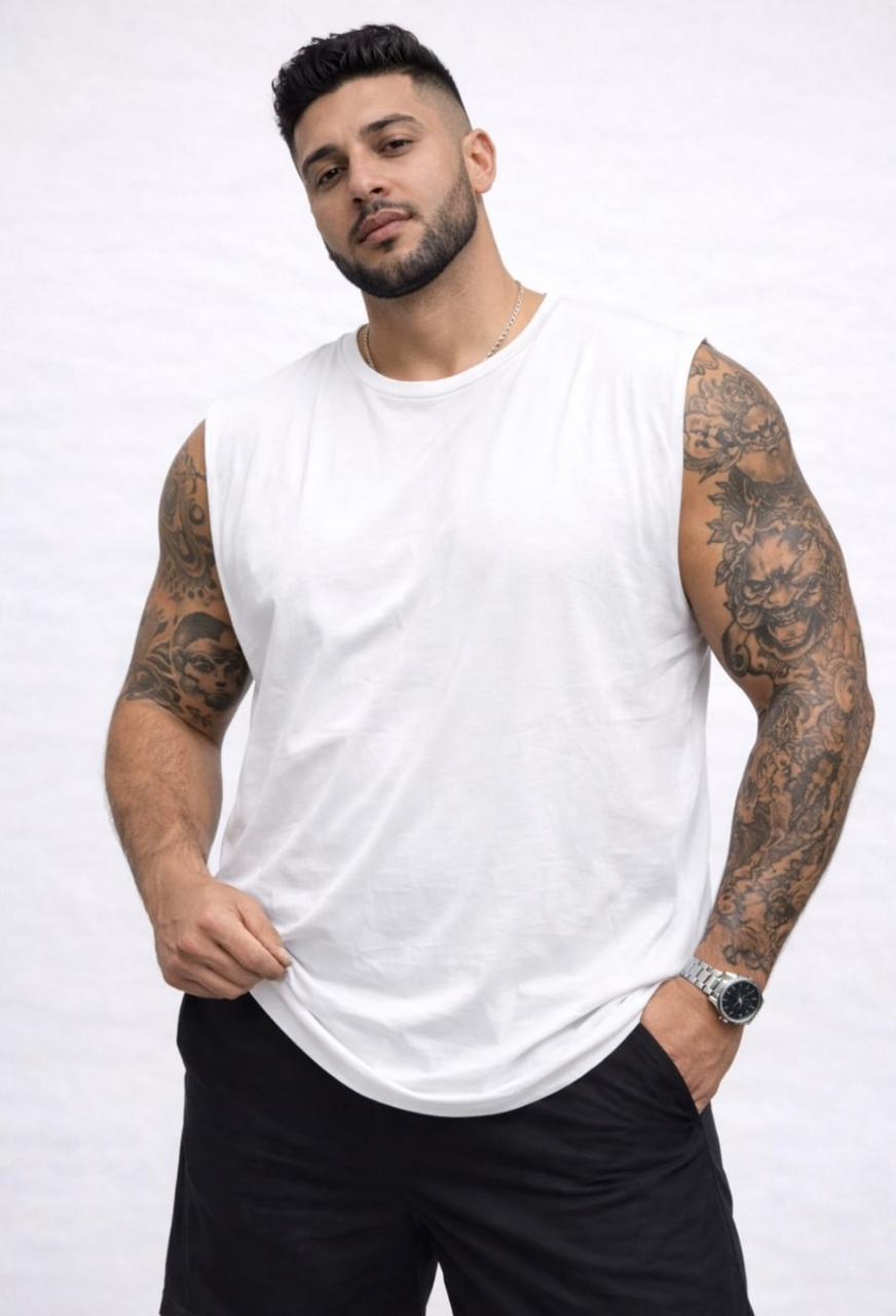 Camiseta Regata Machão Masculina Plus Size