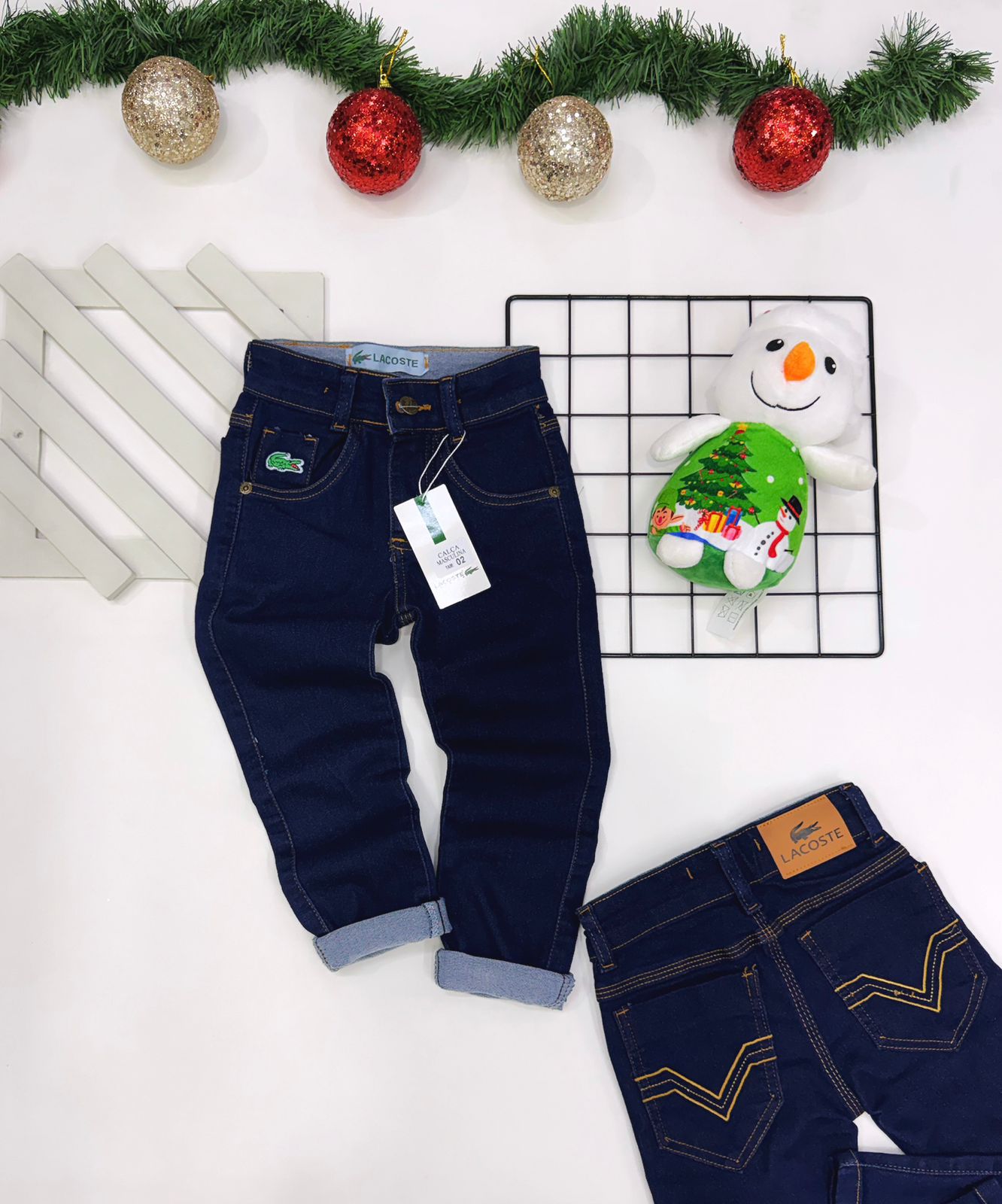 Calça Jeans Infantil Masculina