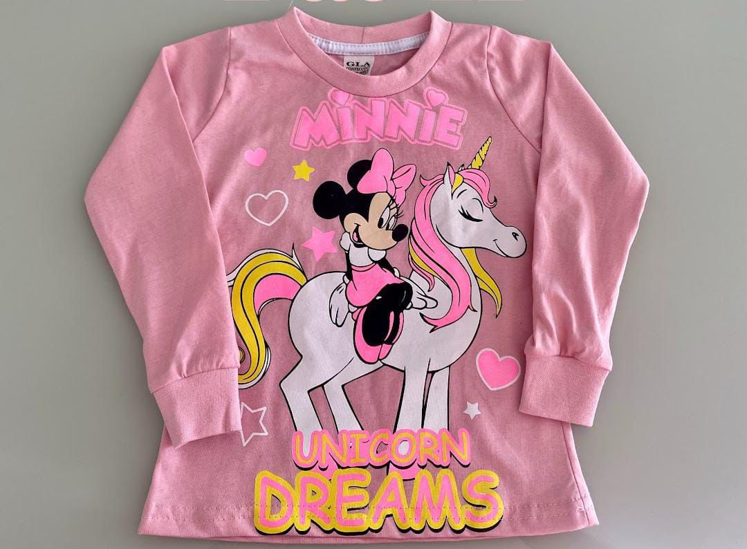 Camisetas Manga Longa Infantil de Personagens