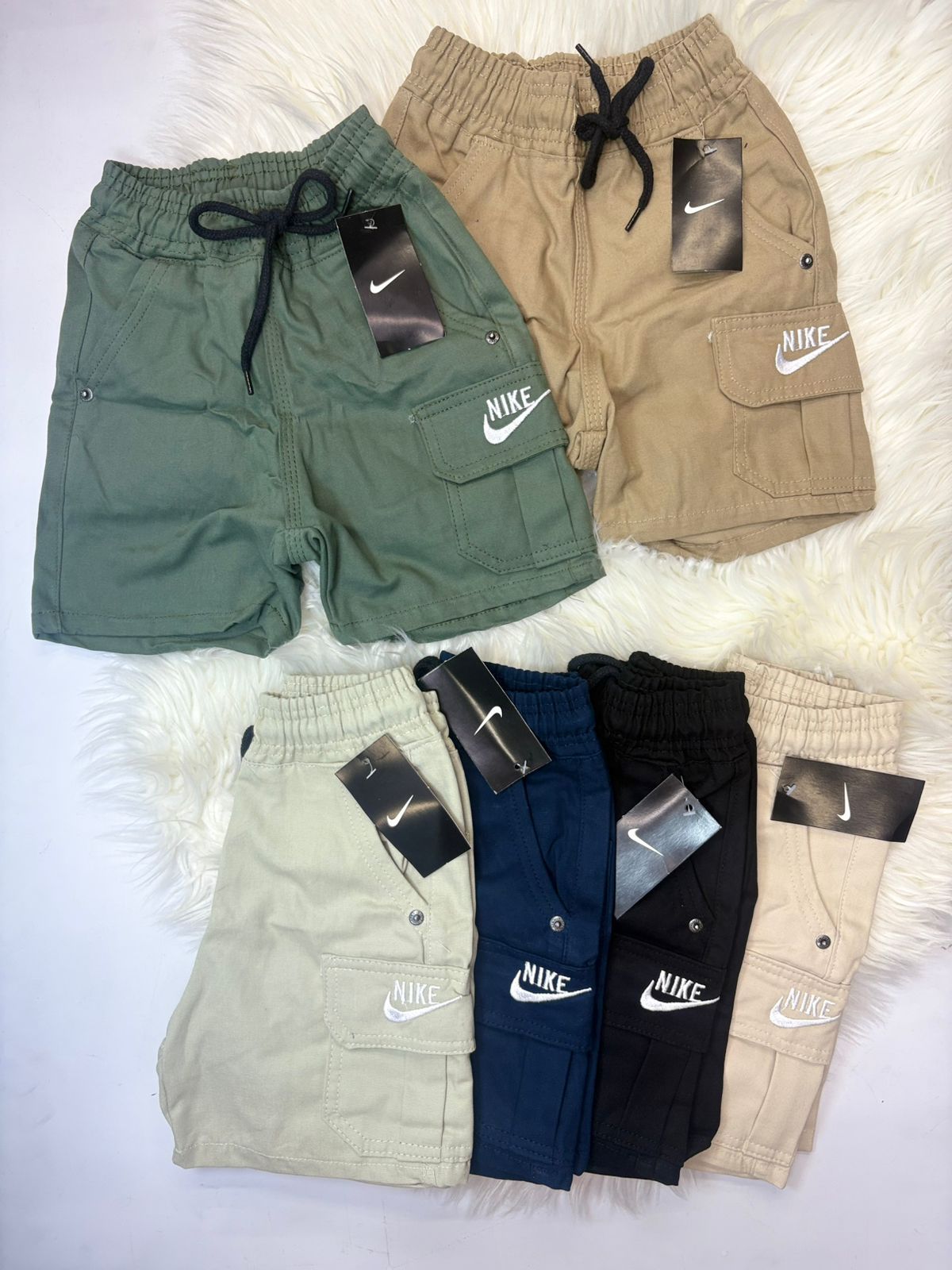 Bermuda Cargo Infantil em Sarja 