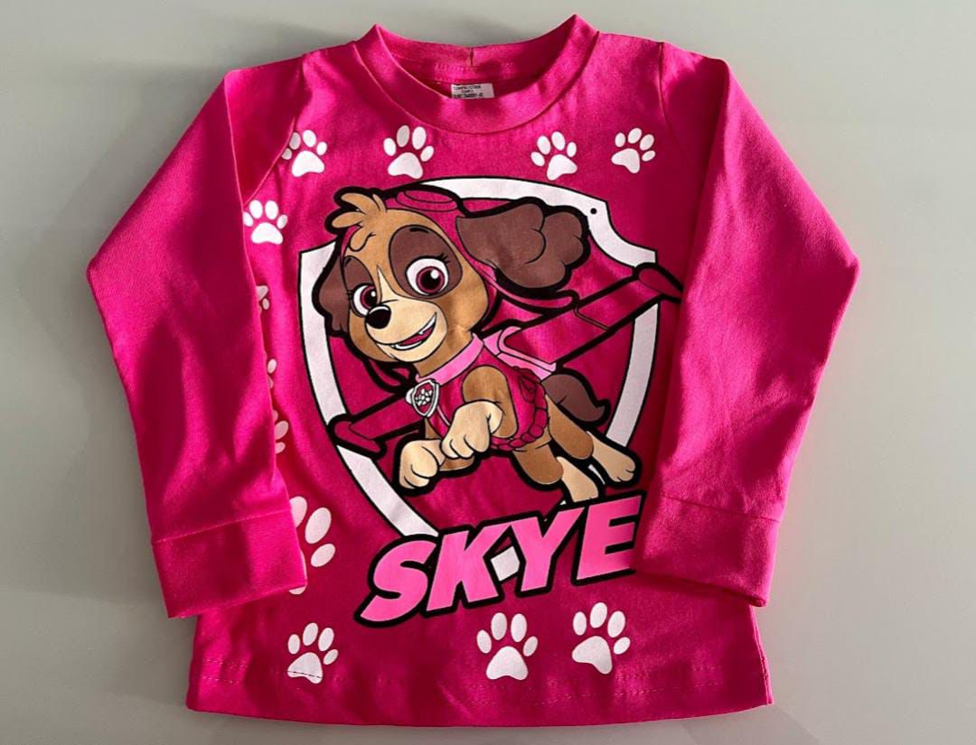 Camisetas Manga Longa Infantil de Personagens