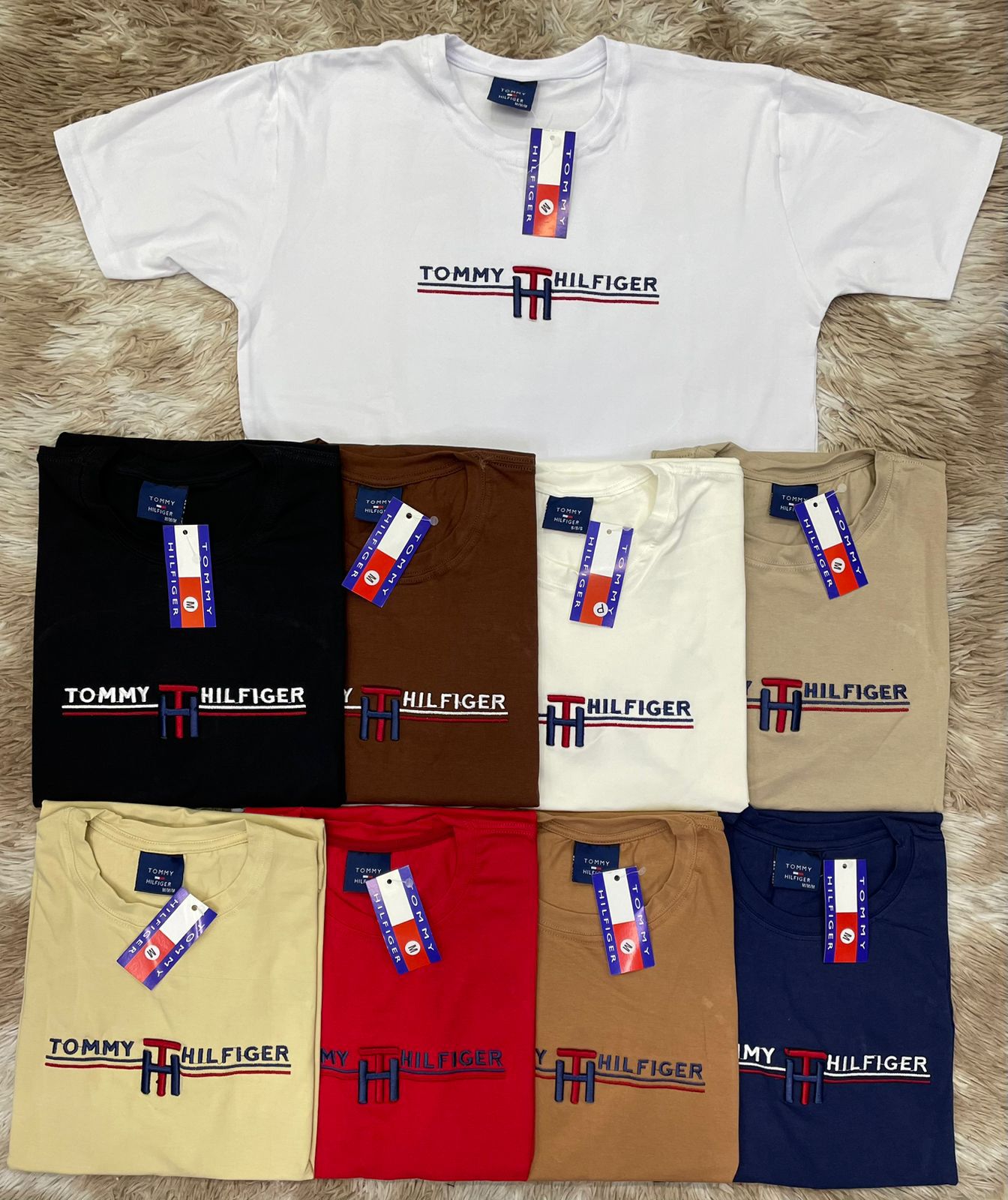 Camisetas Masculinas de Manga em Algodão