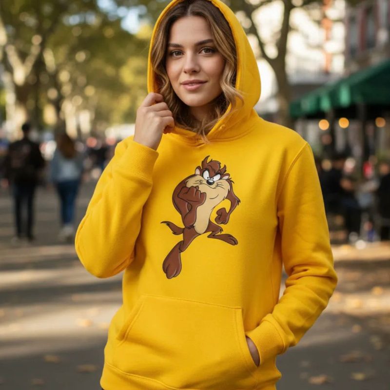 Blusa de Moletom do Personagem Taz