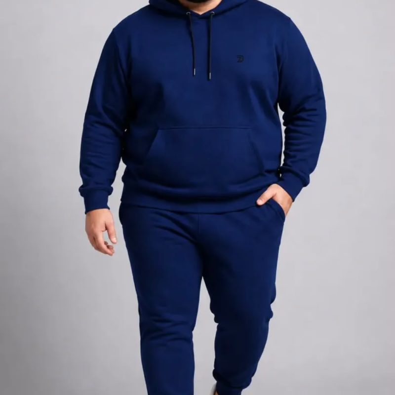 Conjuntos de Moletom Masculino Plus Size