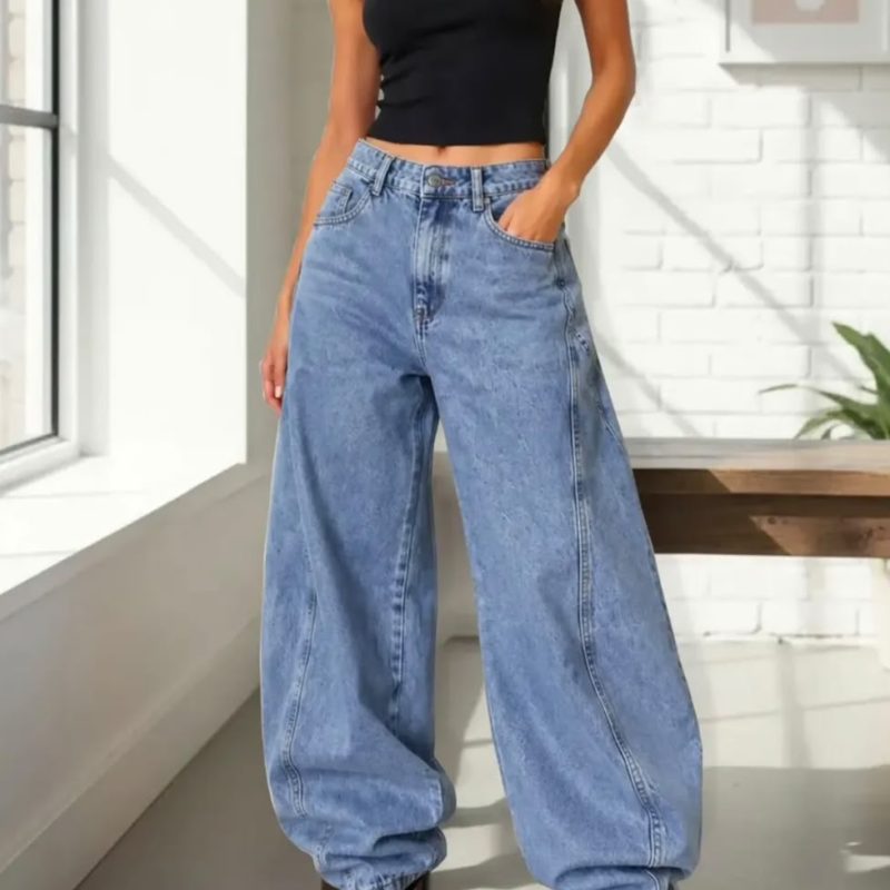 Calça Jeans Feminina Estilo Aladim