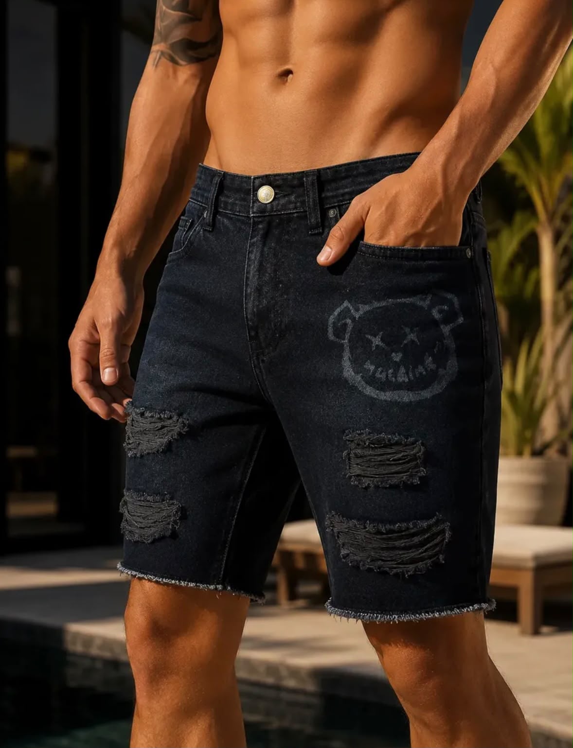 Bermuda Jeans Masculina - Imagem 2