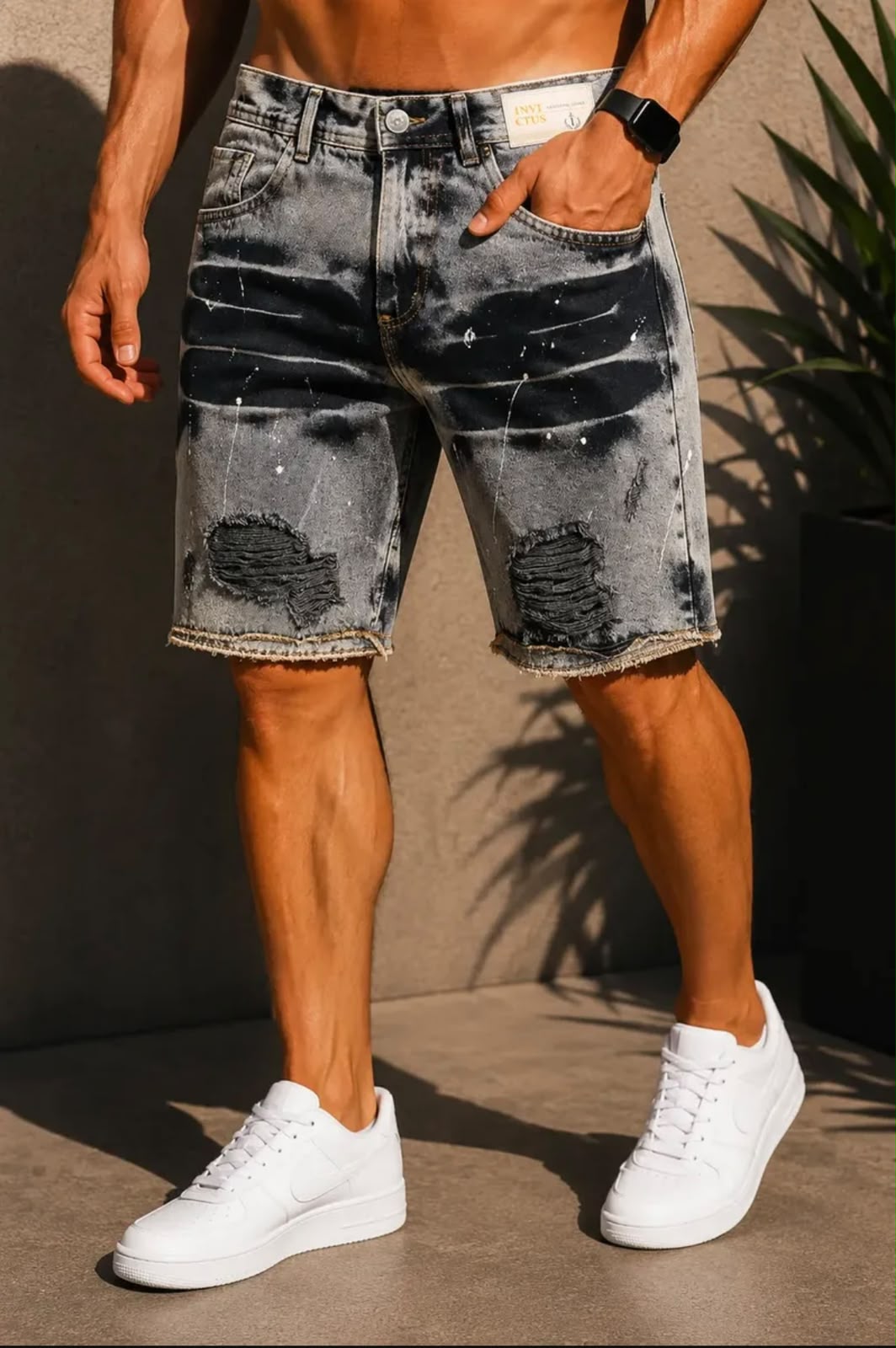 Bermuda Jeans Masculina - Imagem 4