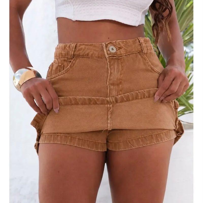 Short Saia Jeans