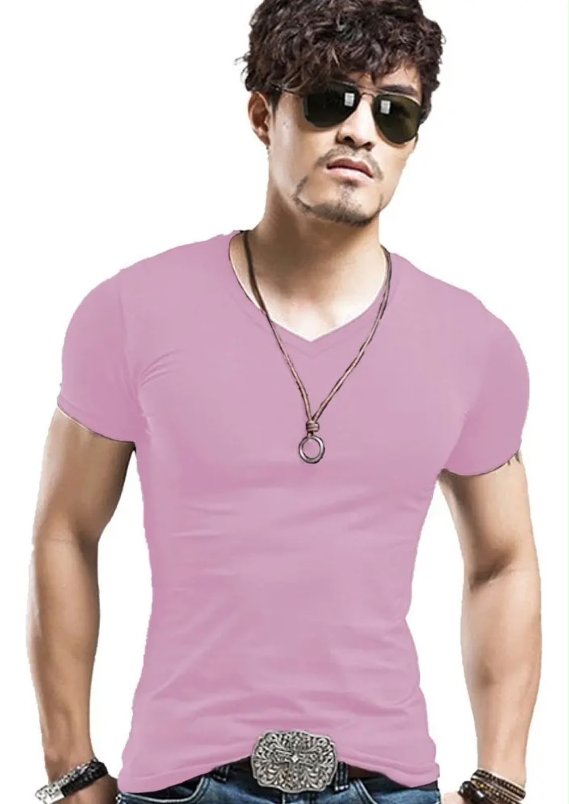 Camisetas Masculina em Gola V - Imagem 5