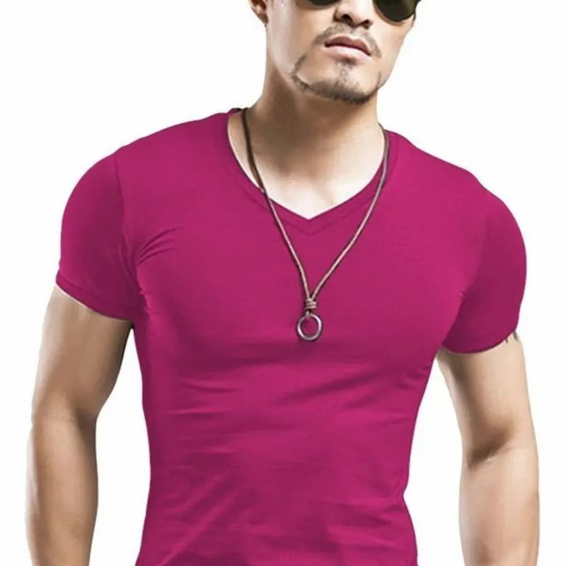 Camisetas Masculina em Gola V