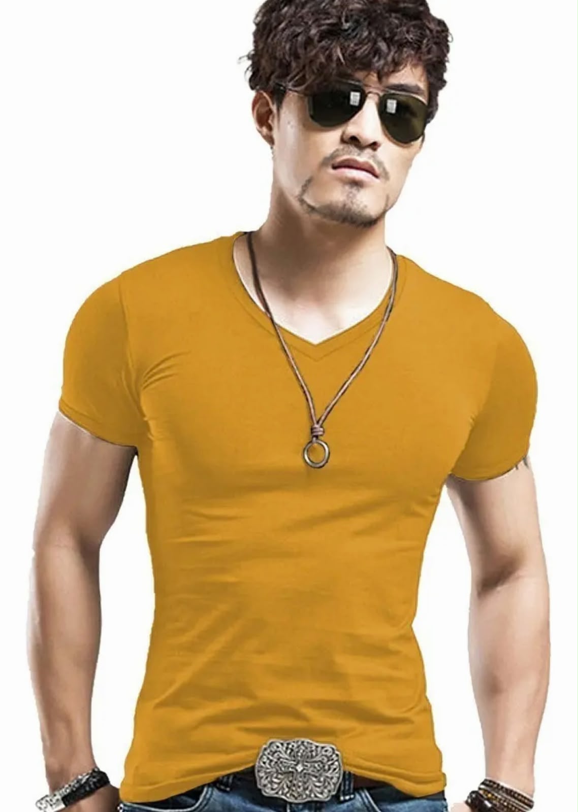 Camisetas Masculina em Gola V - Imagem 8