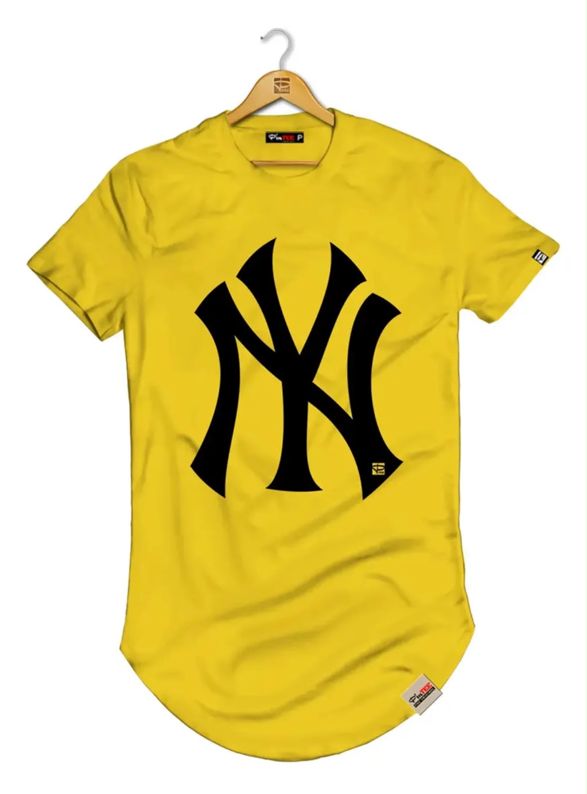Camisetas Masculina Longline Manga Curta New York - Imagem 10