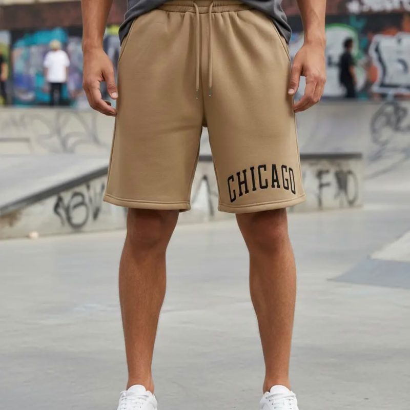 Bermuda Masculina de Moletom Chicago