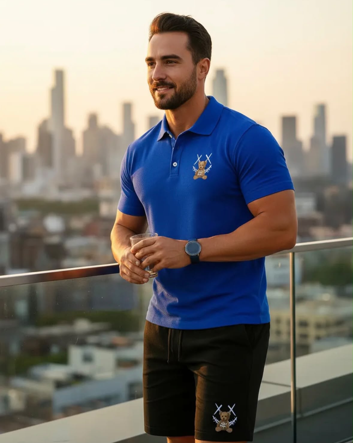 Conjuntos Masculino Camiseta Gola Polo e Bermuda - Imagem 2