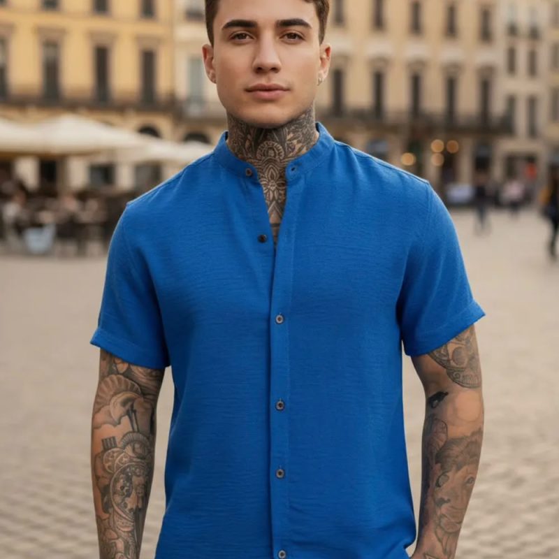 Camisas Social Masculina Slim