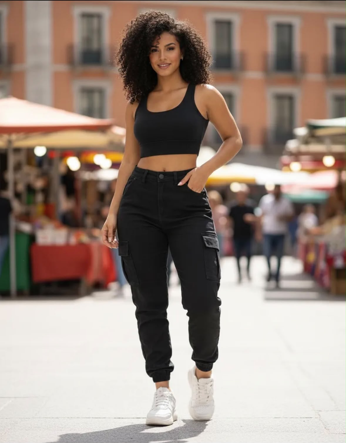 Calças Jogger Feminina em Sarja - Imagem 5
