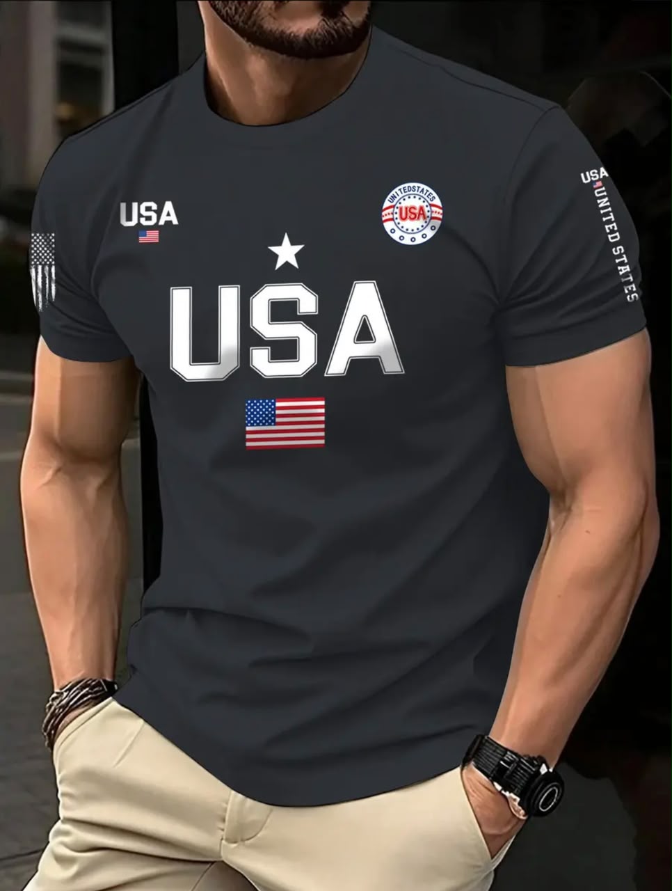 Camisetas Masculina USA - Imagem 2