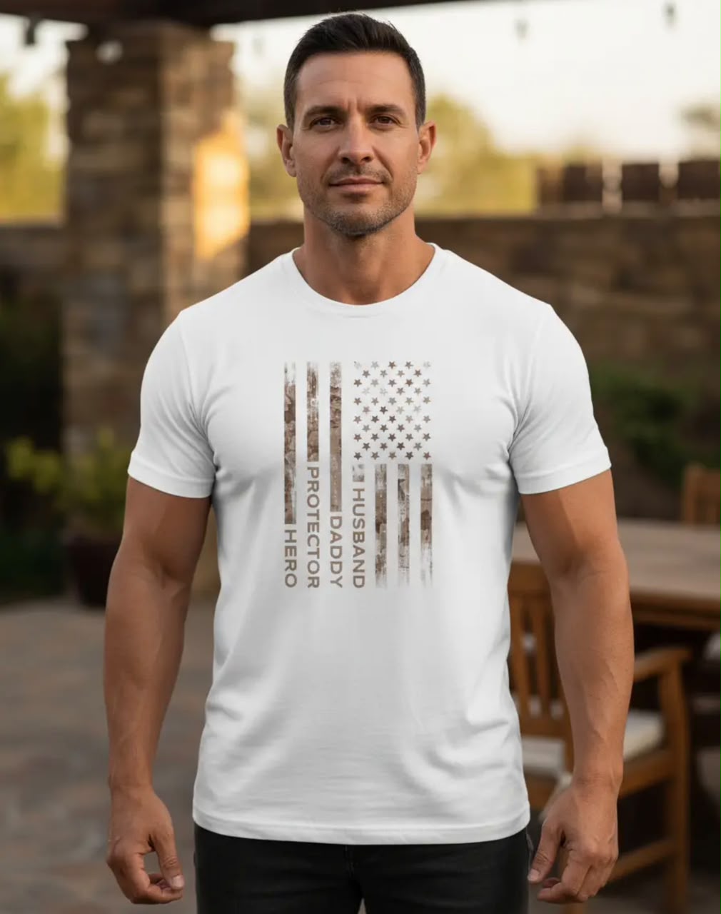 Camisetas Masculina Bandeira dos USA - Imagem 6