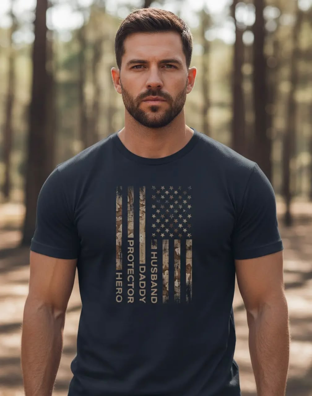 Camisetas Masculina Bandeira dos USA - Imagem 7
