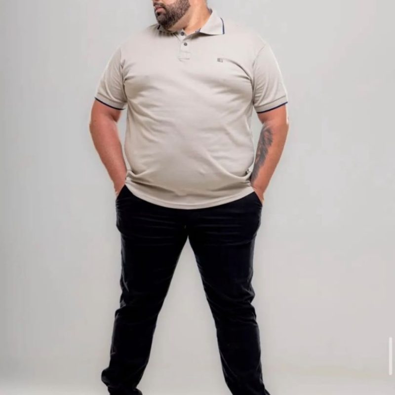 Calças Masculina em Sarja Plus Size