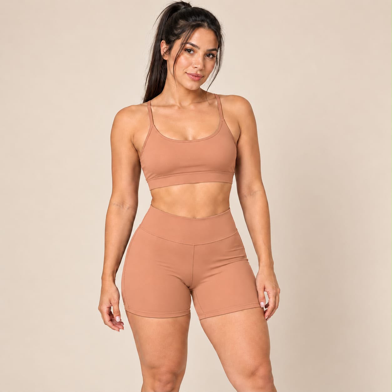 Conjuntos Fitness Feminino Academia Short com Top - Imagem 3