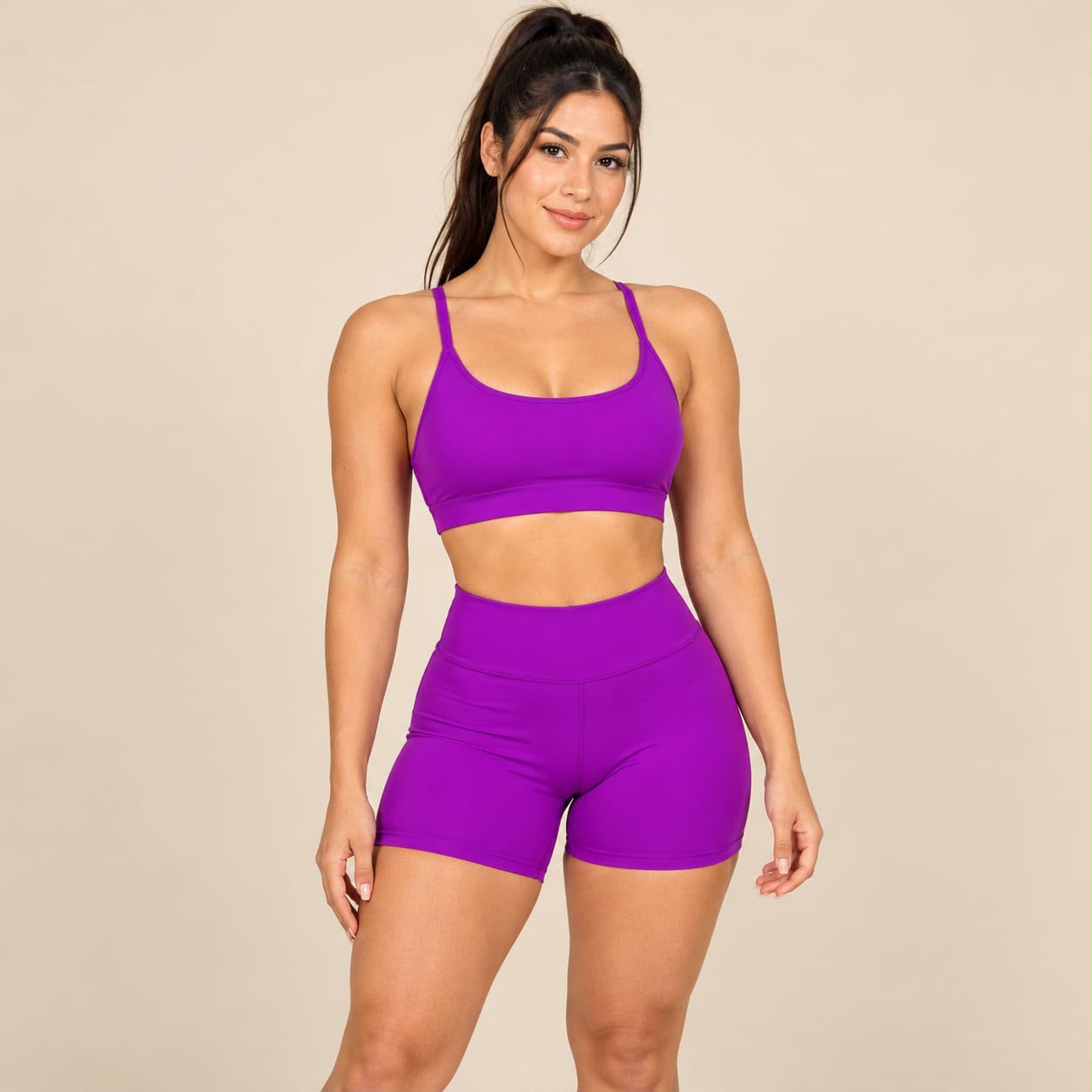 Conjuntos Fitness Feminino Academia Short com Top - Imagem 4