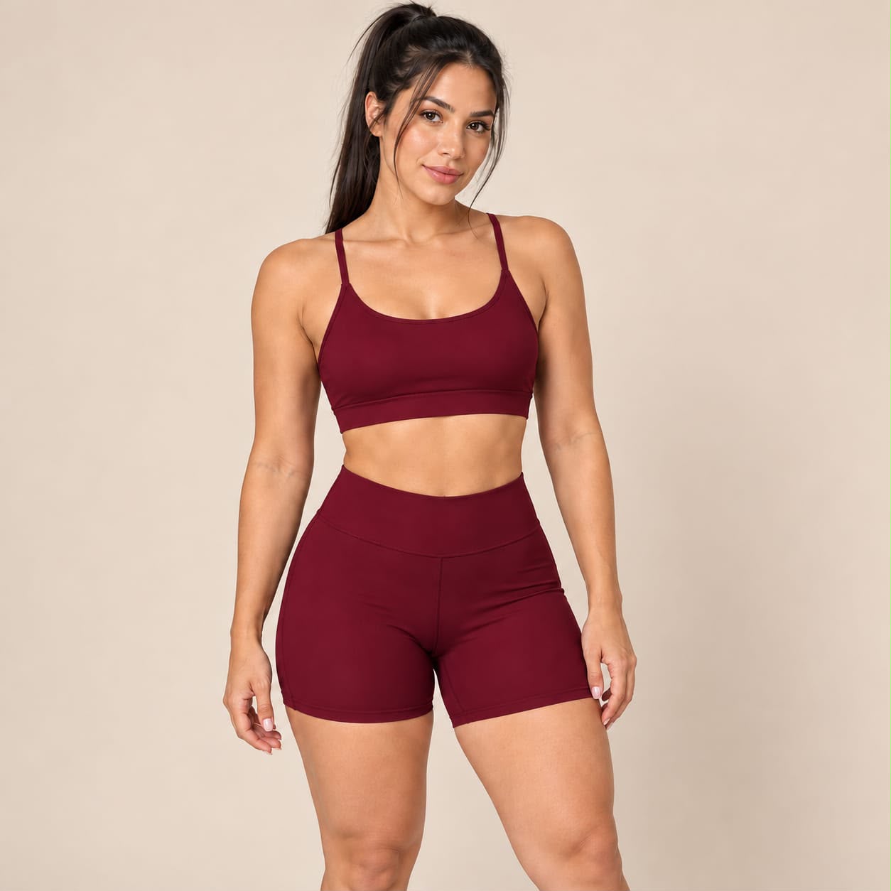 Conjuntos Fitness Feminino Academia Short com Top