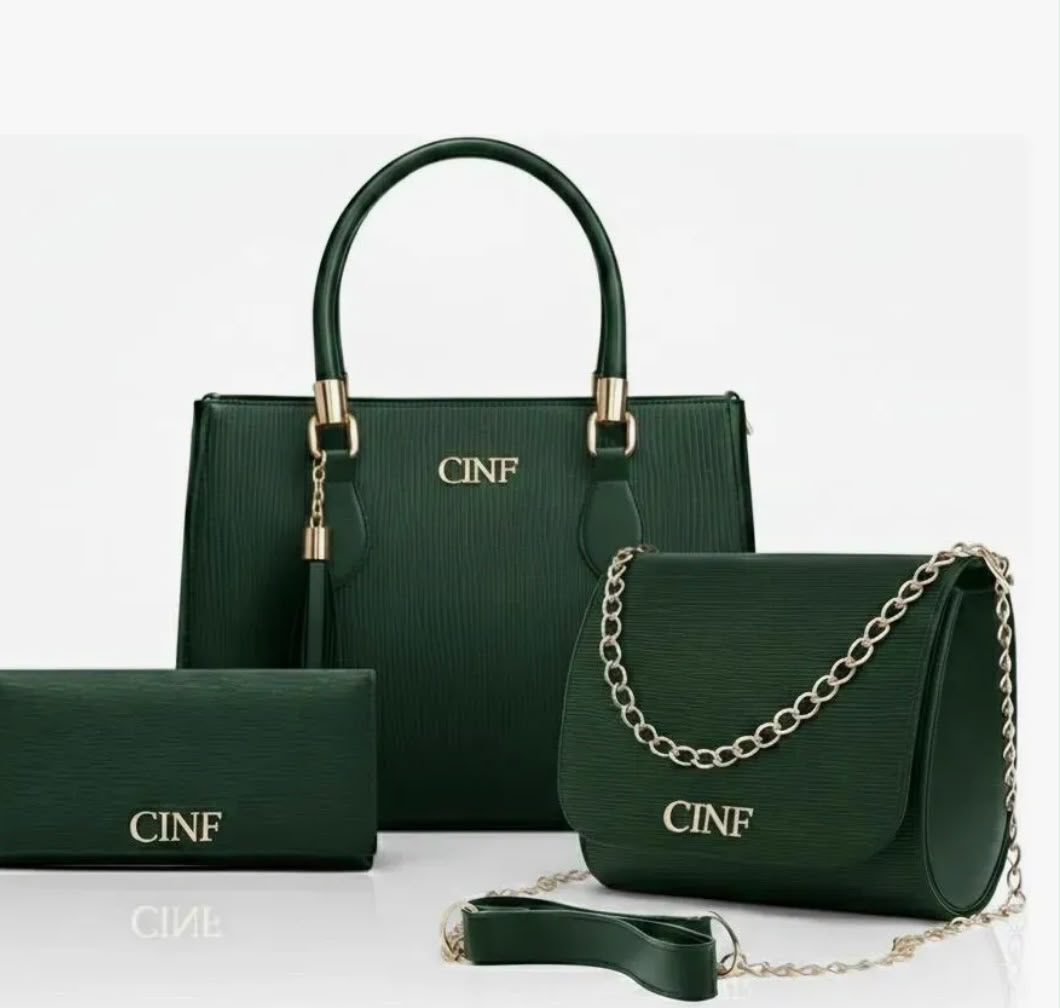 Kit de Bolsas Feminina com 3 Peças - Imagem 2